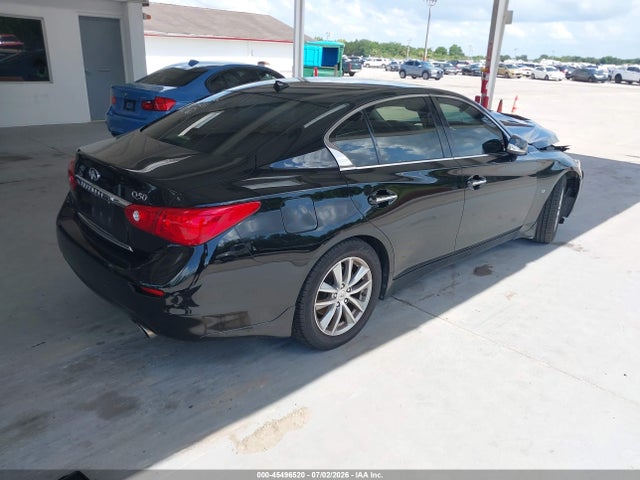 45496520 :رقم المزاد ، JN1BV7AP7FM347196 vin ، 2015 Infiniti Q50 Premium مزاد بيع