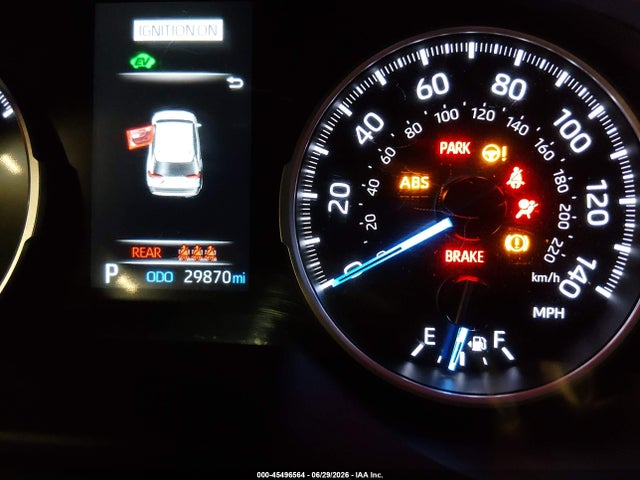 45496564 :رقم المزاد ، 4T3RWRFV8MU018227 vin ، 2021 Toyota Rav4 Hybrid Xle مزاد بيع
