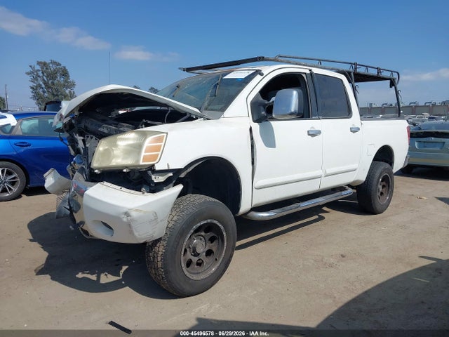 2006 Nissan Titan Se მანქანა იყიდება აუქციონზე, vin: 1N6AA07B46N510787, აუქციონის ნომერი: 45496578