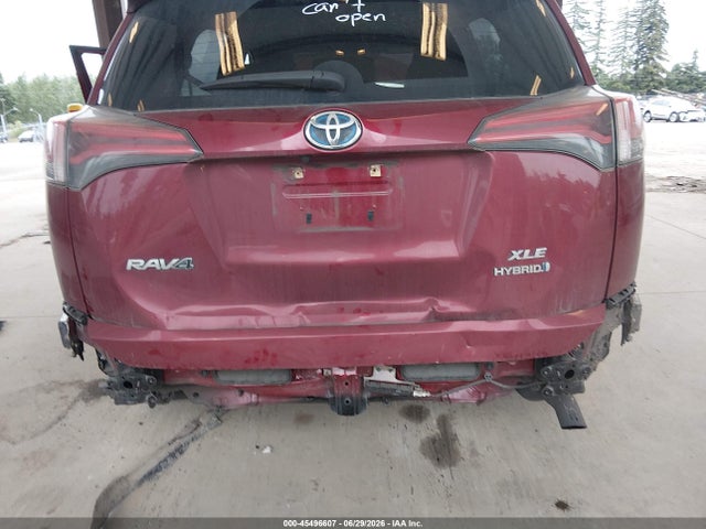 45496607 :رقم المزاد ، JTMRJREV8JD238556 vin ، 2018 Toyota Rav4 Hybrid Xle مزاد بيع