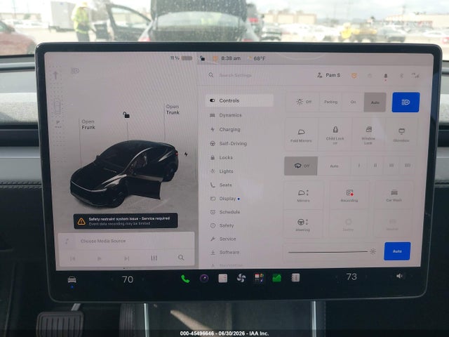 Aukcja sprzedaży 2026 Tesla Model Y Premium Rear-wheel Drive/rear-wheel Drive, vin: 7SAYGDED0TF425406, numer aukcji: 45496646