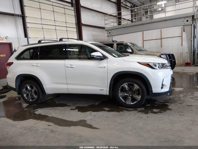 5TDDGRFH0JS045937 Toyota Highlander Hybrid Limited Platinum