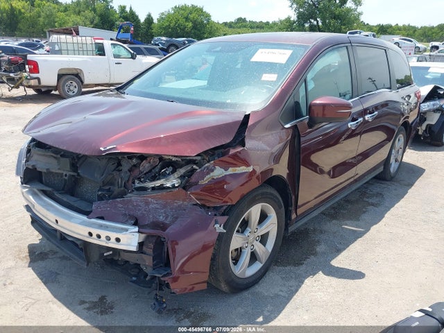 45496766 :رقم المزاد ، 5FNRL6H75LB009950 vin ، 2020 Honda Odyssey Ex-l/ex-l W/navi   Res مزاد بيع