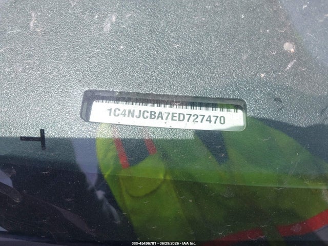 Aukcja sprzedaży 2014 Jeep Compass Sport, vin: 1C4NJCBA7ED727470, numer aukcji: 45496781