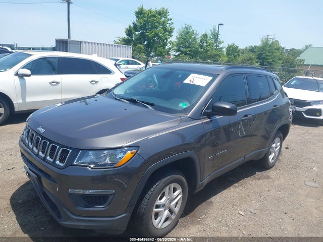 2018 Jeep Compass Sport 4x4 მანქანა იყიდება აუქციონზე, vin: 3C4NJDABXJT115865, აუქციონის ნომერი: 45496842