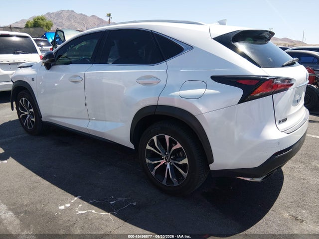Продаж на аукціоні авто 2015 Lexus Nx 200t F Sport, vin: JTJBARBZ8F2034042, номер лоту: 45496877