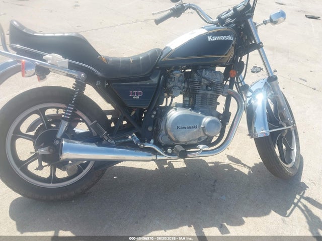 1980 Kawasaki Kz440 მანქანა იყიდება აუქციონზე, vin: KZ440A012760, აუქციონის ნომერი: 45496970