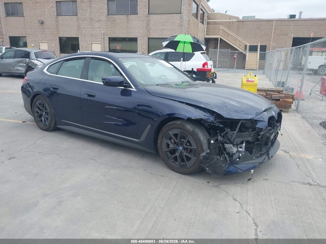 BMW I4 Gran Coupe Edrive40 2024 WBY73AW02RFS71024 zdjęcie główne