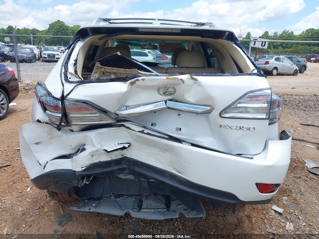 Aukcja sprzedaży 2012 Lexus Rx 350, vin: 2T2BK1BA7CC125680, numer aukcji: 45496990