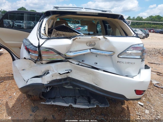 Aukcja sprzedaży 2012 Lexus Rx 350, vin: 2T2BK1BA7CC125680, numer aukcji: 45496990