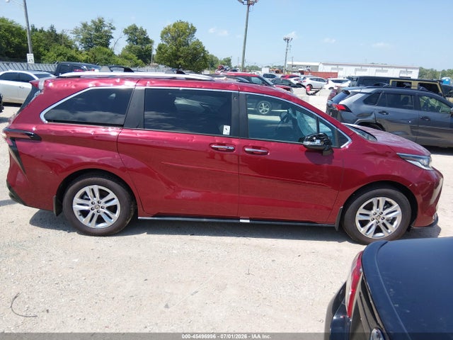 Продаж на аукціоні авто 2026 Toyota Sienna Limited, vin: 5TDZSKFC3TS244516, номер лоту: 45496996
