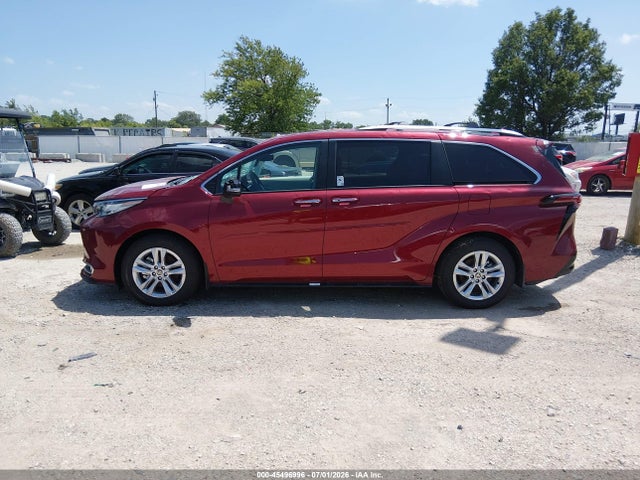 Продаж на аукціоні авто 2026 Toyota Sienna Limited, vin: 5TDZSKFC3TS244516, номер лоту: 45496996