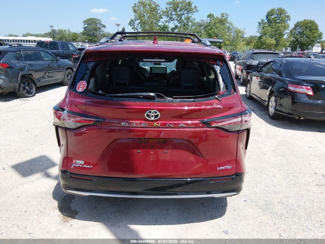 Продаж на аукціоні авто 2026 Toyota Sienna Limited, vin: 5TDZSKFC3TS244516, номер лоту: 45496996