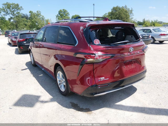 Продаж на аукціоні авто 2026 Toyota Sienna Limited, vin: 5TDZSKFC3TS244516, номер лоту: 45496996