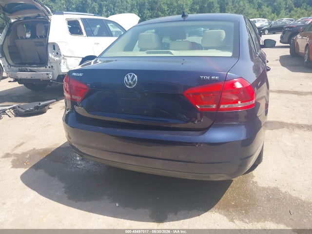 2014 Volkswagen Passat 2.0l Tdi Se მანქანა იყიდება აუქციონზე, vin: 1VWBN7A36EC100344, აუქციონის ნომერი: 45497017