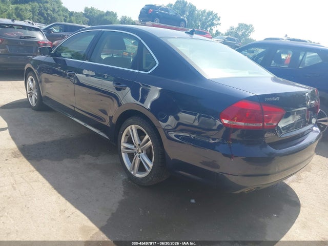 2014 Volkswagen Passat 2.0l Tdi Se მანქანა იყიდება აუქციონზე, vin: 1VWBN7A36EC100344, აუქციონის ნომერი: 45497017