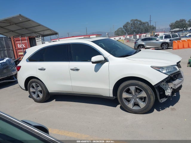 Продажа на аукционе авто 2016 Acura Mdx Acurawatch Plus Package, vin: 5FRYD3H27GB015281, номер лота: 45497071