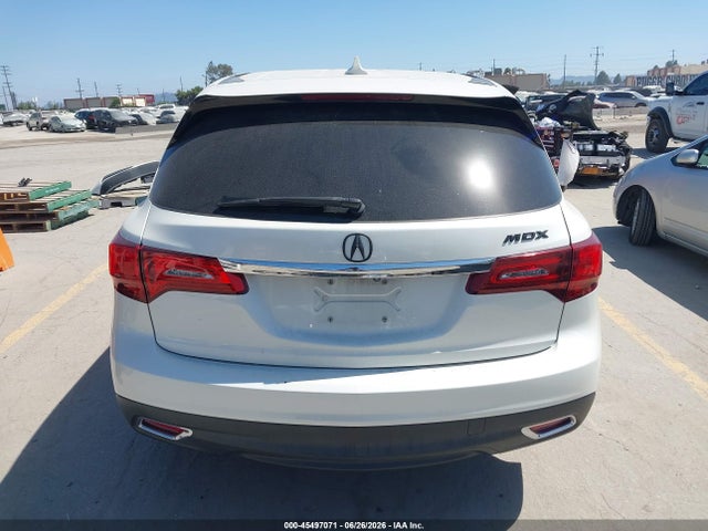 Продажа на аукционе авто 2016 Acura Mdx Acurawatch Plus Package, vin: 5FRYD3H27GB015281, номер лота: 45497071