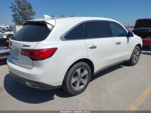 Продажа на аукционе авто 2016 Acura Mdx Acurawatch Plus Package, vin: 5FRYD3H27GB015281, номер лота: 45497071