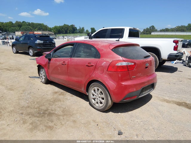 45497131 :رقم المزاد ، KNADM5A38C6021592 vin ، 2012 Kia Rio5 Lx مزاد بيع