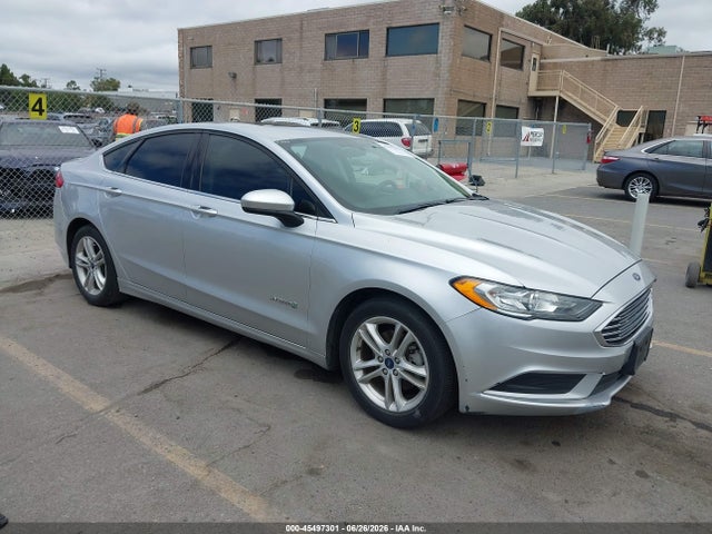Продаж на аукціоні авто 2018 Ford Fusion Hybrid Se, vin: 3FA6P0LU4JR247808, номер лоту: 45497301