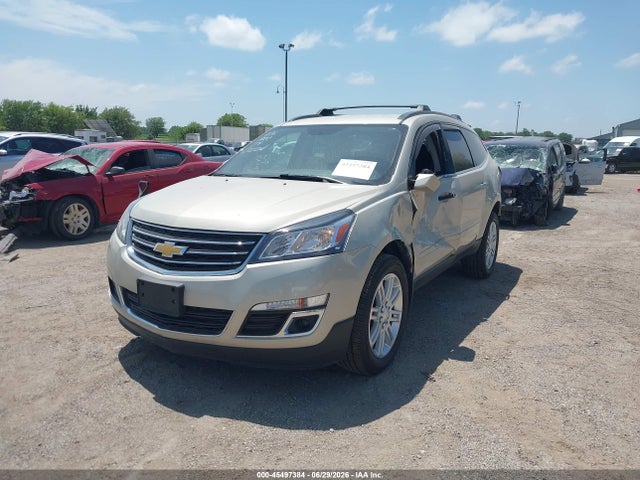 45497384 :رقم المزاد ، 1GNKRGKD3FJ246512 vin ، 2015 Chevrolet Traverse Lt مزاد بيع