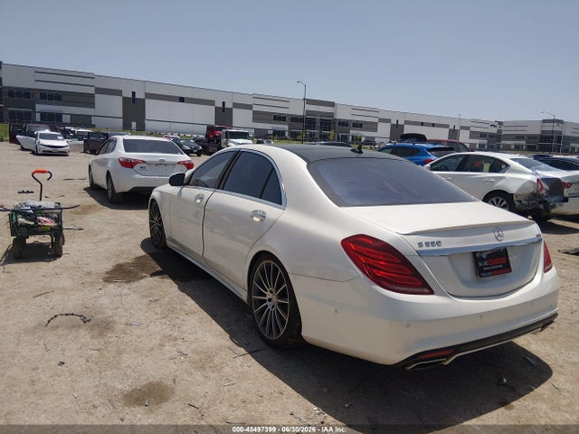 45497399 :رقم المزاد ، WDDUG8CBXEA029506 vin ، 2014 Mercedes-benz S 550 مزاد بيع