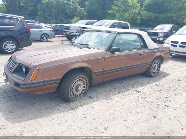 Продажа на аукционе авто 1983 Ford Mustang, vin: 1FABP2737DF129958, номер лота: 45497438
