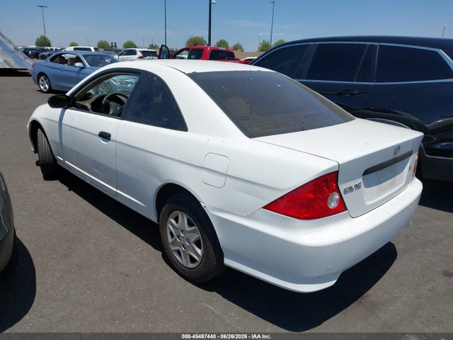 Aukcja sprzedaży 2004 Honda Civic Vp, vin: 1HGEM22174L048631, numer aukcji: 45497440