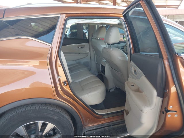Nissan MURANO SL 2017 5N1AZ2MG5HN105172 Image 8