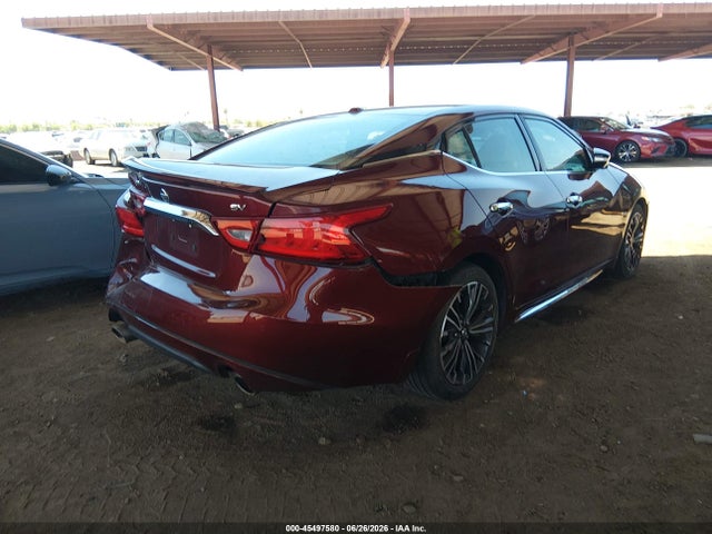 Продаж на аукціоні авто 2017 Nissan Maxima 3.5 Sv, vin: 1N4AA6AP4HC394571, номер лоту: 45497580