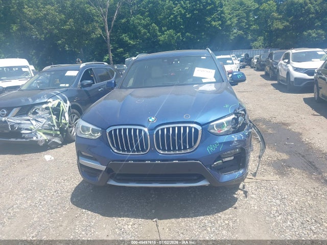 2021 Bmw X3 Sdrive30i მანქანა იყიდება აუქციონზე, vin: 5UXTY3C02M9H33124, აუქციონის ნომერი: 45497615
