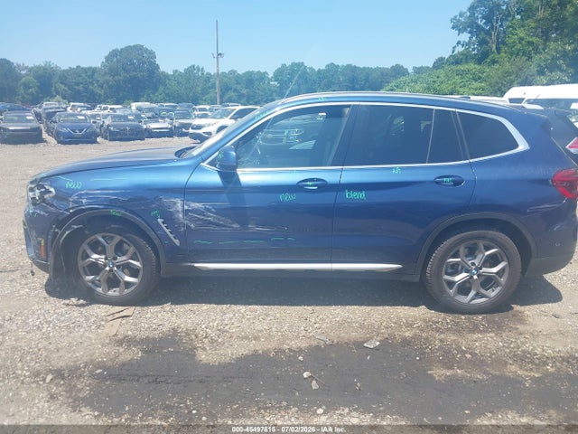 2021 Bmw X3 Sdrive30i მანქანა იყიდება აუქციონზე, vin: 5UXTY3C02M9H33124, აუქციონის ნომერი: 45497615