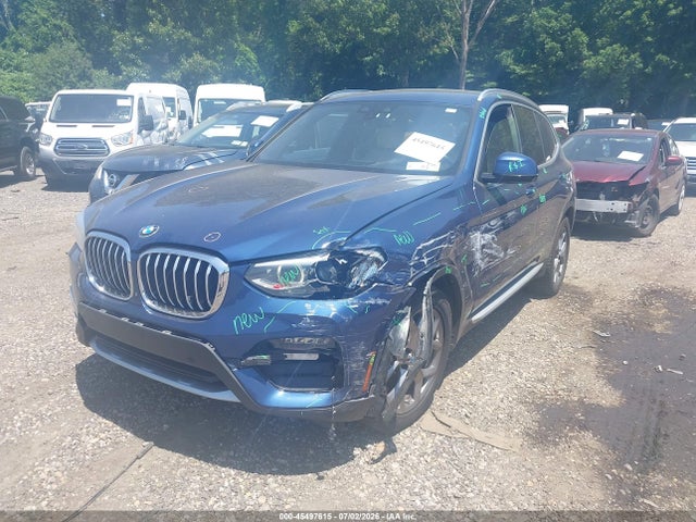 2021 Bmw X3 Sdrive30i მანქანა იყიდება აუქციონზე, vin: 5UXTY3C02M9H33124, აუქციონის ნომერი: 45497615