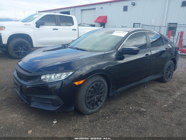 Honda Civic Lx 2018 2HGFC2F56JH607728 Image 2