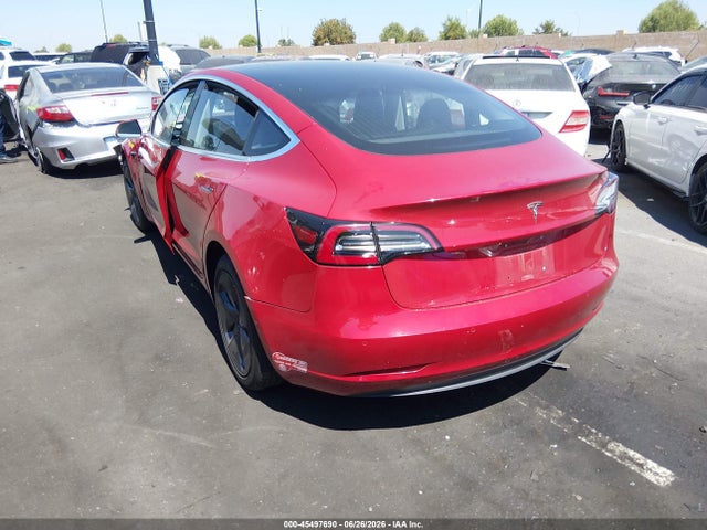 Tesla Model 3 Long Range/mid Range 2018 5YJ3E1EA6JF078386 Image 3