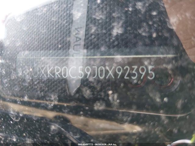 45497772 :رقم المزاد ، 5UXKR0C59J0X92395 vin ، 2018 Bmw X5 Xdrive35i مزاد بيع