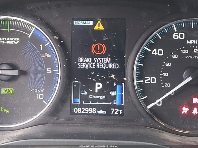 45497839 :رقم المزاد ، JA4J2VA73NZ065672 vin ، 2022 Mitsubishi Outlander Phev Gt S-awc/le S-awc/sel S-awc مزاد بيع