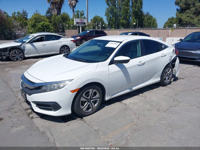Honda Civic Lx 2017 19XFC2F5XHE206395 Image 2