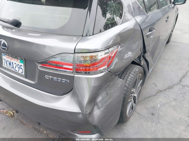 2015 Lexus Ct 200h მანქანა იყიდება აუქციონზე, vin: JTHKD5BH5F2224552, აუქციონის ნომერი: 45497967