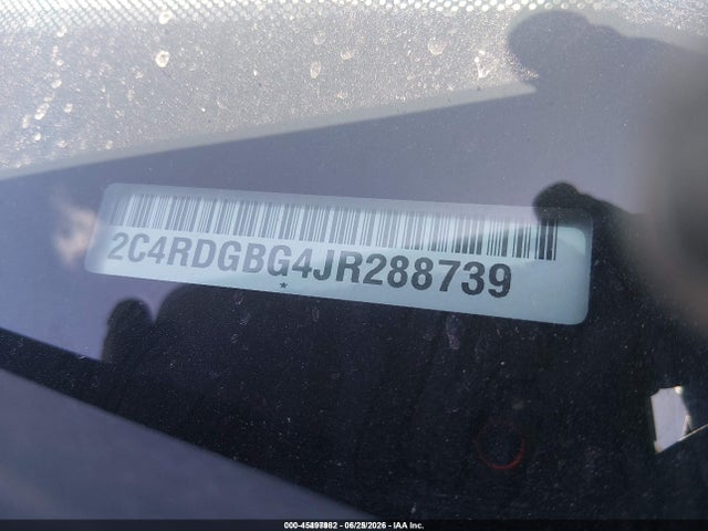 Dodge Grand Caravan Se 2018 2C4RDGBG4JR288739 Image 9