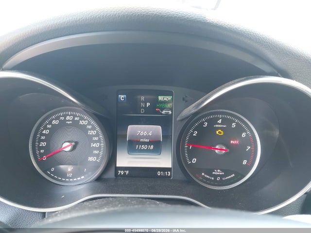 45498070 :رقم المزاد ، 55SWF4HB8GU157307 vin ، 2016 Mercedes-benz C 350e مزاد بيع
