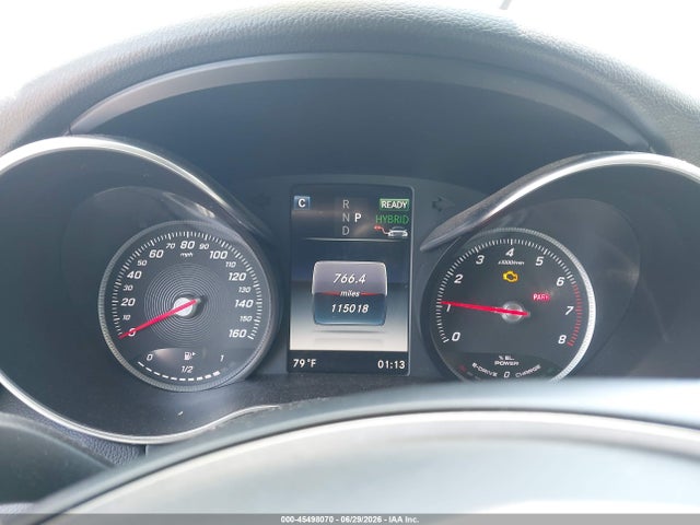 45498070 :رقم المزاد ، 55SWF4HB8GU157307 vin ، 2016 Mercedes-benz C 350e مزاد بيع