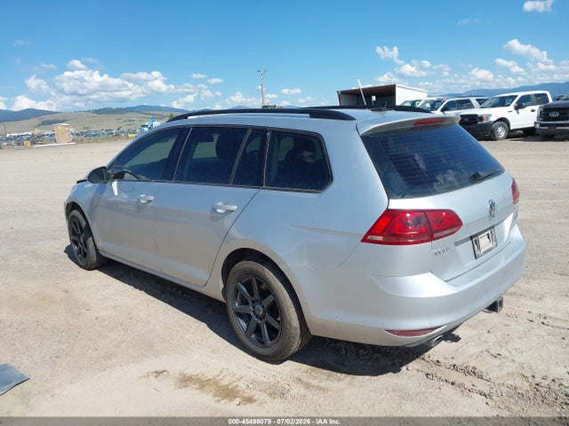 Продажа на аукционе авто 2017 Volkswagen Golf Sportwagen Tsi S, vin: 3VW017AU6HM518787, номер лота: 45498079