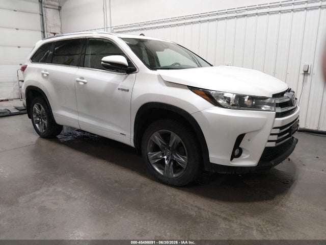 Продажа на аукционе авто 2019 Toyota Highlander Hybrid Limited Platinum, vin: 5TDDGRFH5KS065988, номер лота: 45498091