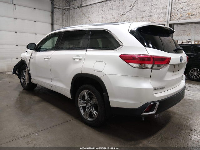 Продаж на аукціоні авто 2019 Toyota Highlander Hybrid Limited Platinum, vin: 5TDDGRFH5KS065988, номер лоту: 45498091