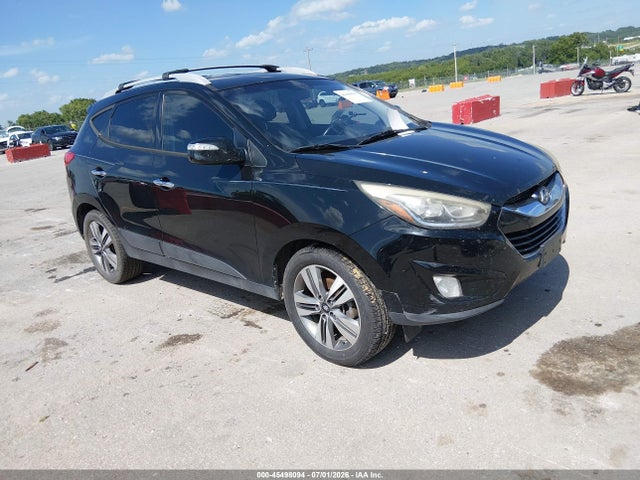 2014 Hyundai Tucson Limited მანქანა იყიდება აუქციონზე, vin: KM8JUCAG5EU816459, აუქციონის ნომერი: 45498094