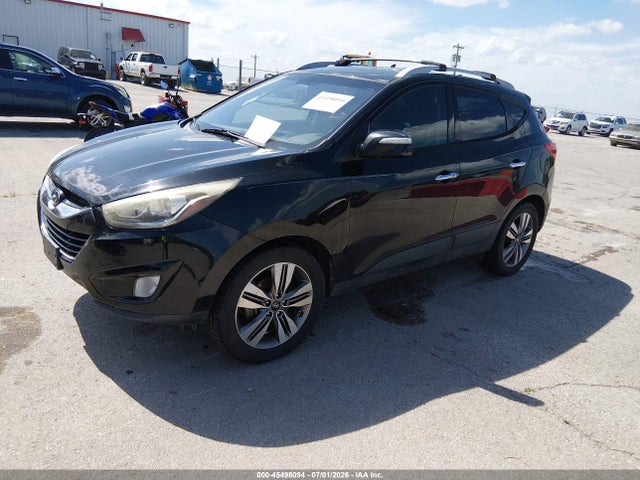 2014 Hyundai Tucson Limited მანქანა იყიდება აუქციონზე, vin: KM8JUCAG5EU816459, აუქციონის ნომერი: 45498094