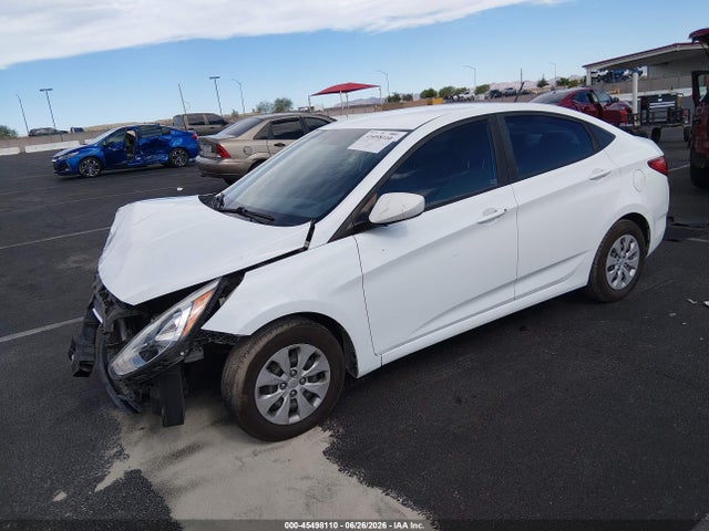45498110 :رقم المزاد ، KMHCT4AE3GU066837 vin ، 2016 Hyundai Accent Se مزاد بيع