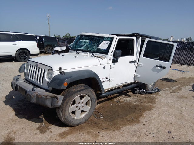Aukcja sprzedaży 2016 Jeep Wrangler Unlimited Sport, vin: 1C4BJWDGXGL187319, numer aukcji: 45498145